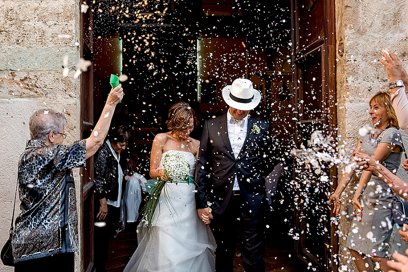 Lancio riso Matrimonio Oristano