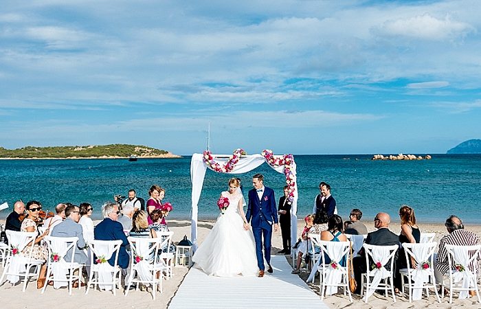 Matrimonio in spiaggia Sardegna | Cala di Volpe