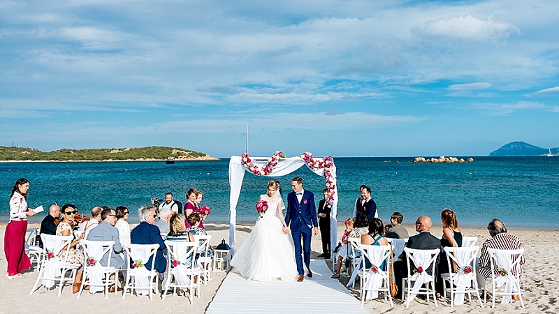 Matrimonio in spiaggia Sardegna | Cala di Volpe